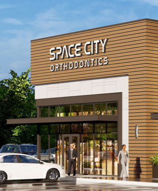 Space City Ortho Spring, TX new location rendering